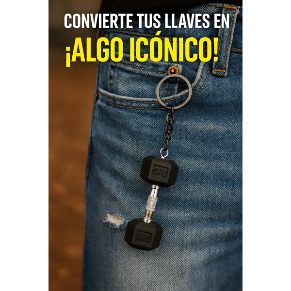 MiniFit – llaveros de Mancuernas x2